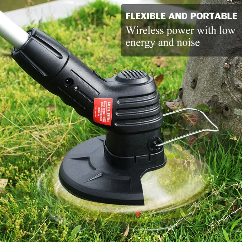 Portable Lawn Mowers Cordless Handheld Weeder Trimming Weed Garden Weed Eater Portable Lawn Mower