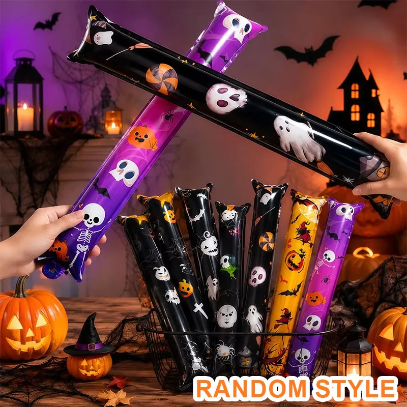 30 handgehaltene Halloween-Luftballons, Partyballons, Halloween-Dekorationen, verschiedene Designs, 24-Zoll-Handgehaltene Halloween-Folienballons in zufälligen Designs, verschiedene Designs für