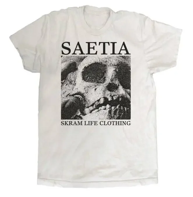 Футболка группы Saetia, футболка Scamo Band, одежда skram life TE5763