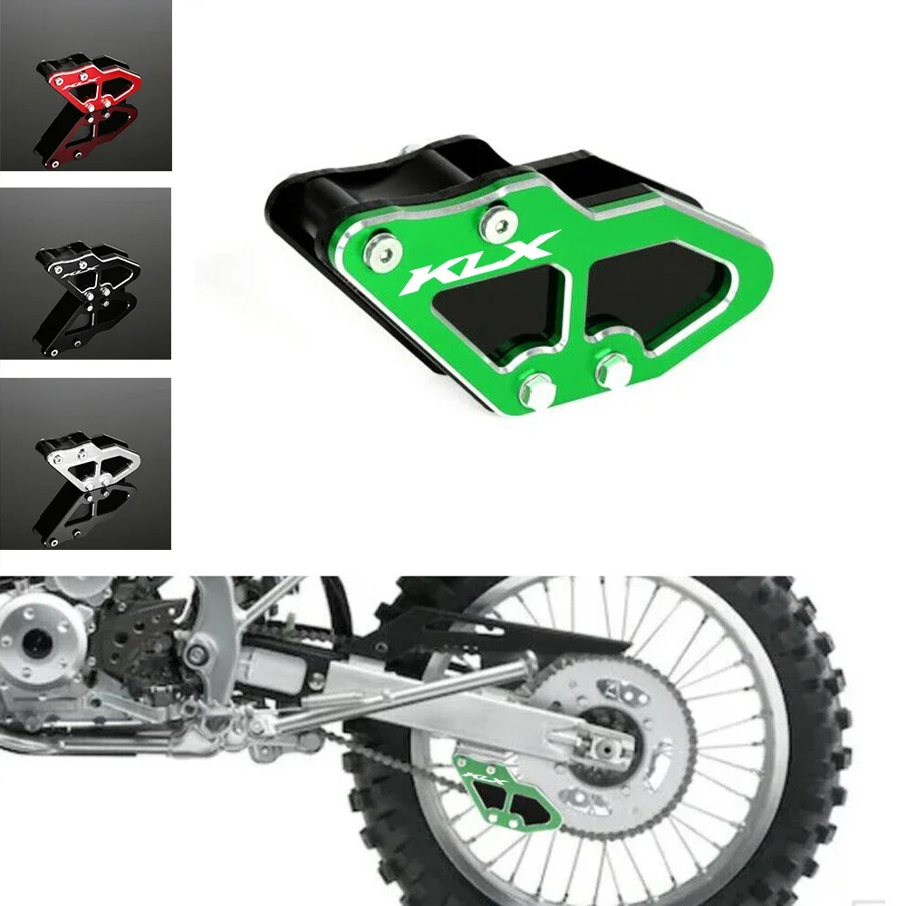 

KLX LOGO CNC Under Chain Guide Guard Cover For Kawasaki KLX140 KLX140L KLX140G 2008-2023 KLX 125 KLX 150 2006-2023