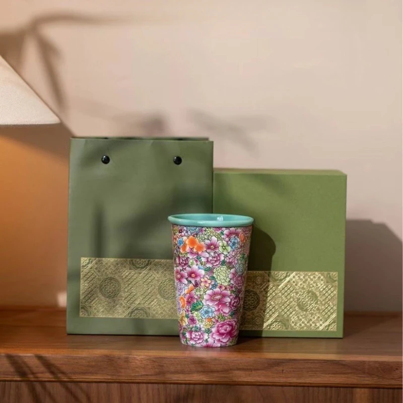 Handmade, Ruyi Fangfei-Coke Cup, Gift Selection, Exquisite Gift Box