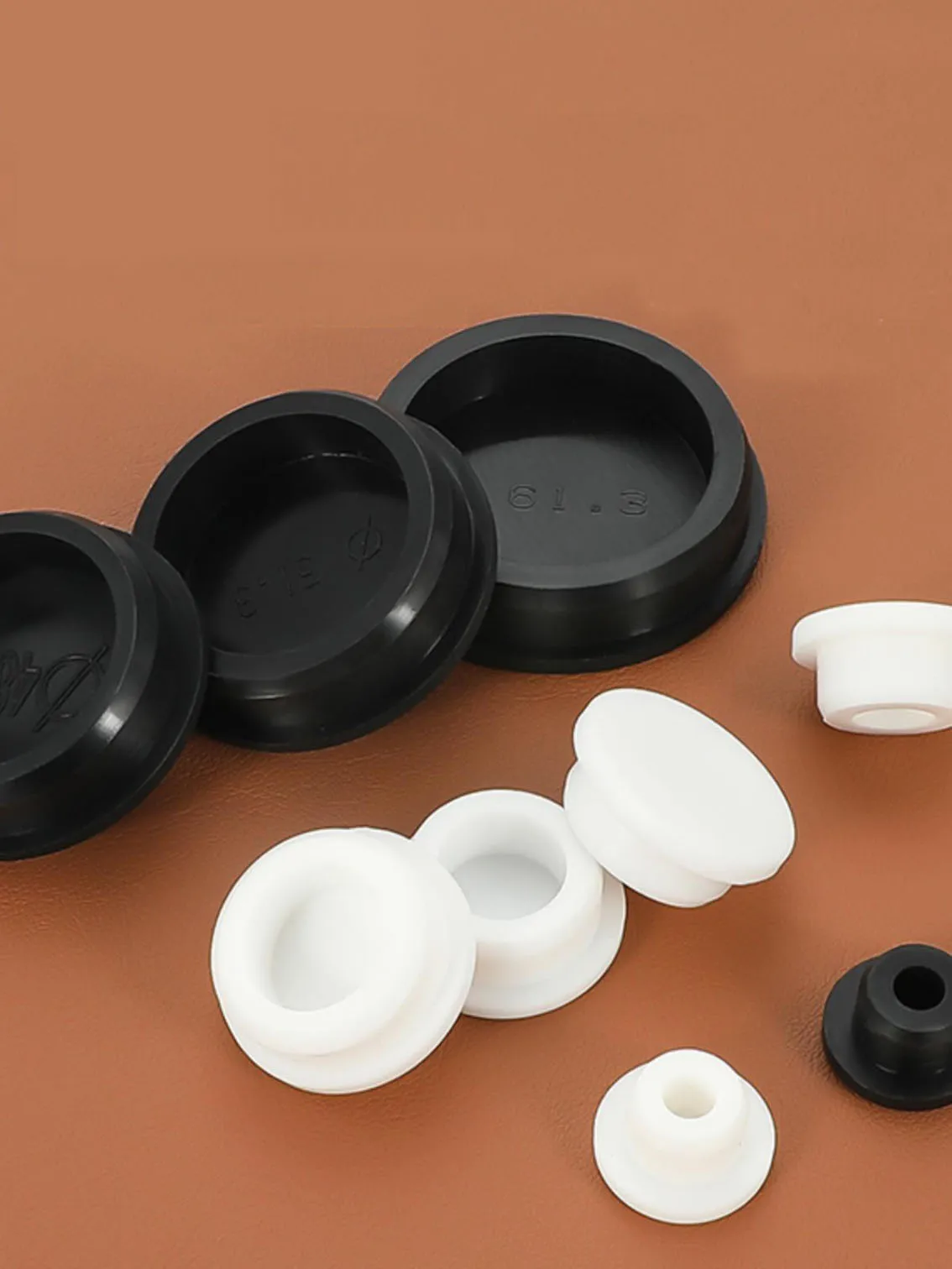 

Large Size Rubber Plug T-shaped Plug White 51.3-2015.5mm Rubber Cover Steel Pipe Plug Rubber Plug Silicone Cover