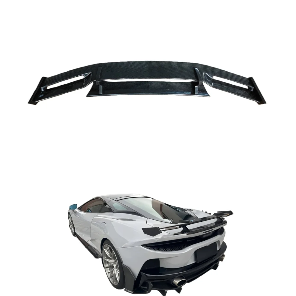 

For McLaren Modifies High-quality PRO Style Dry Carbon Fiber Rear Spoiler wings for McLaren GT