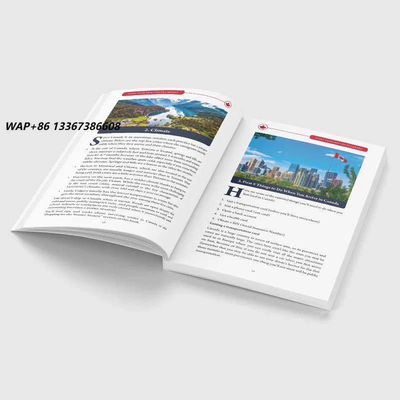 High Quality Custom Print Graphic Design Eco-friendly Paper Printing Services for Books Magazines Catalogs CMYK 4 Color Offset