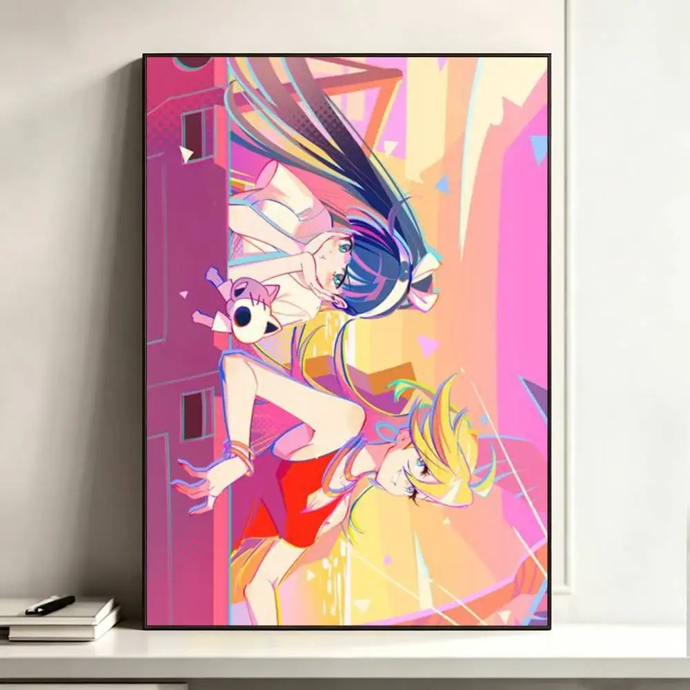 Panty Stocking with Garterbelt   Poster High Quality Dorm Living Room Aesthetic Wall Decoration Painting Stickers Gift