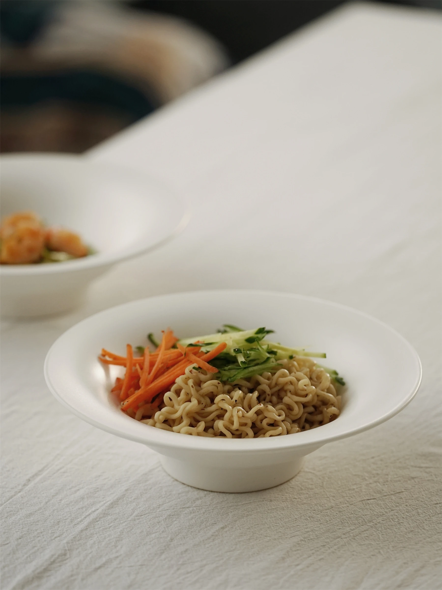 

Le Handmade Japanese Sle Cerc Plate Deep Bowl Mouth Matte Aosphere Sensation Dinnerware round Porcelain Soup Plate