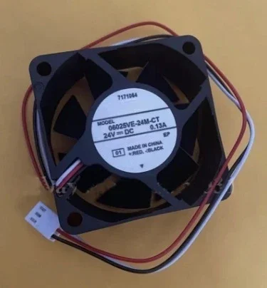 Brand New 06025VE-24M-CT 06025VE 24M CT 24V 0.13A 60Mm Industrial Computer Inverter Cooling Fan Fast Delivery