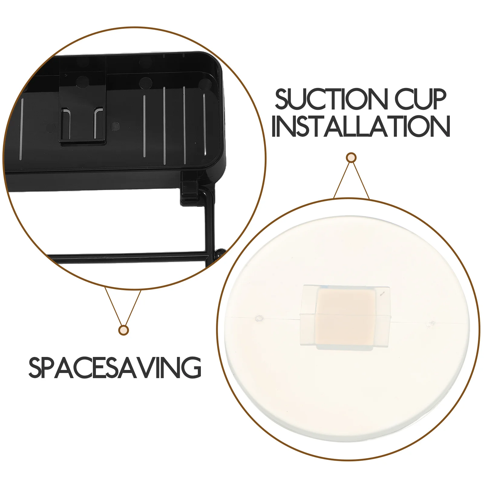 Suction Cup Kitchen Sink Food Strainer Rack Drain Filter Rack Space Saving Holder for Vegetables Fruits Dishwashing