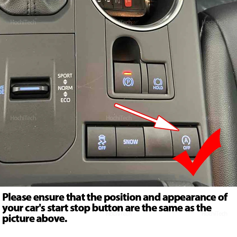 Car Automatic Stop Start Engine System Off Control Start Stop Canceler Disable Cable for Toyota Highlander Kluger XU70 2020-2024