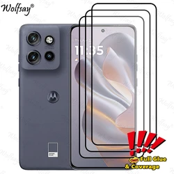Full Cover Glue Screen Protector For Motorola Edge 50 Neo Tempered Glass For Moto Edge 50 Neo Glass For Moto Edge 50 Neo Glass