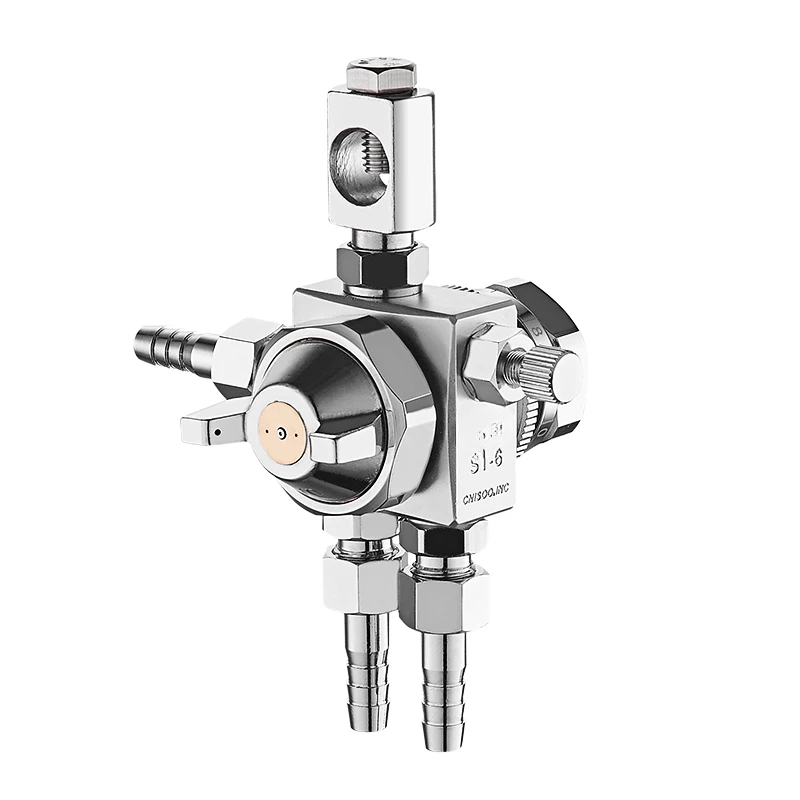 

ST-6 Blister Automatic Spray Gun ST-5 Flux Paint Wave Soldering Nozzle Glue Pneumatic Spray Gun