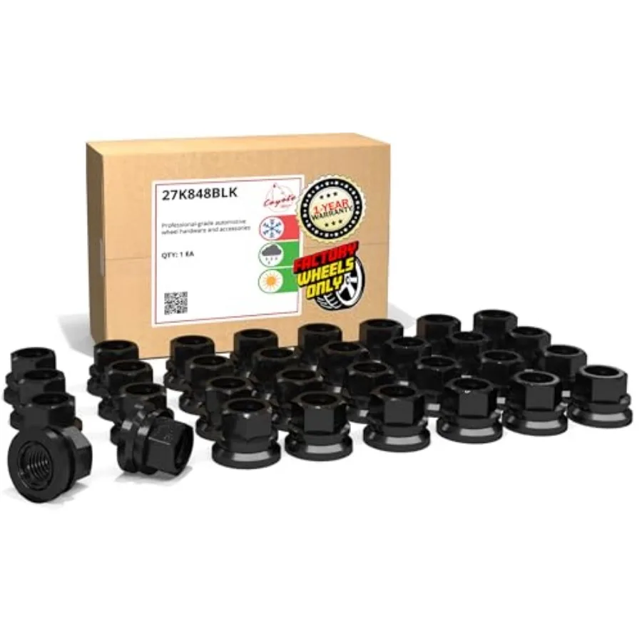 

32 шт. колесные гайки OEM-стиля с резьбой 14x1.5, длиной 0.90 дюйма, шестигранник 13/16 дюйма (21 мм), подходят для Ford F-250 F-350 F-450 F-550 Super Duty, номер детали 2C2Z-1012-AA