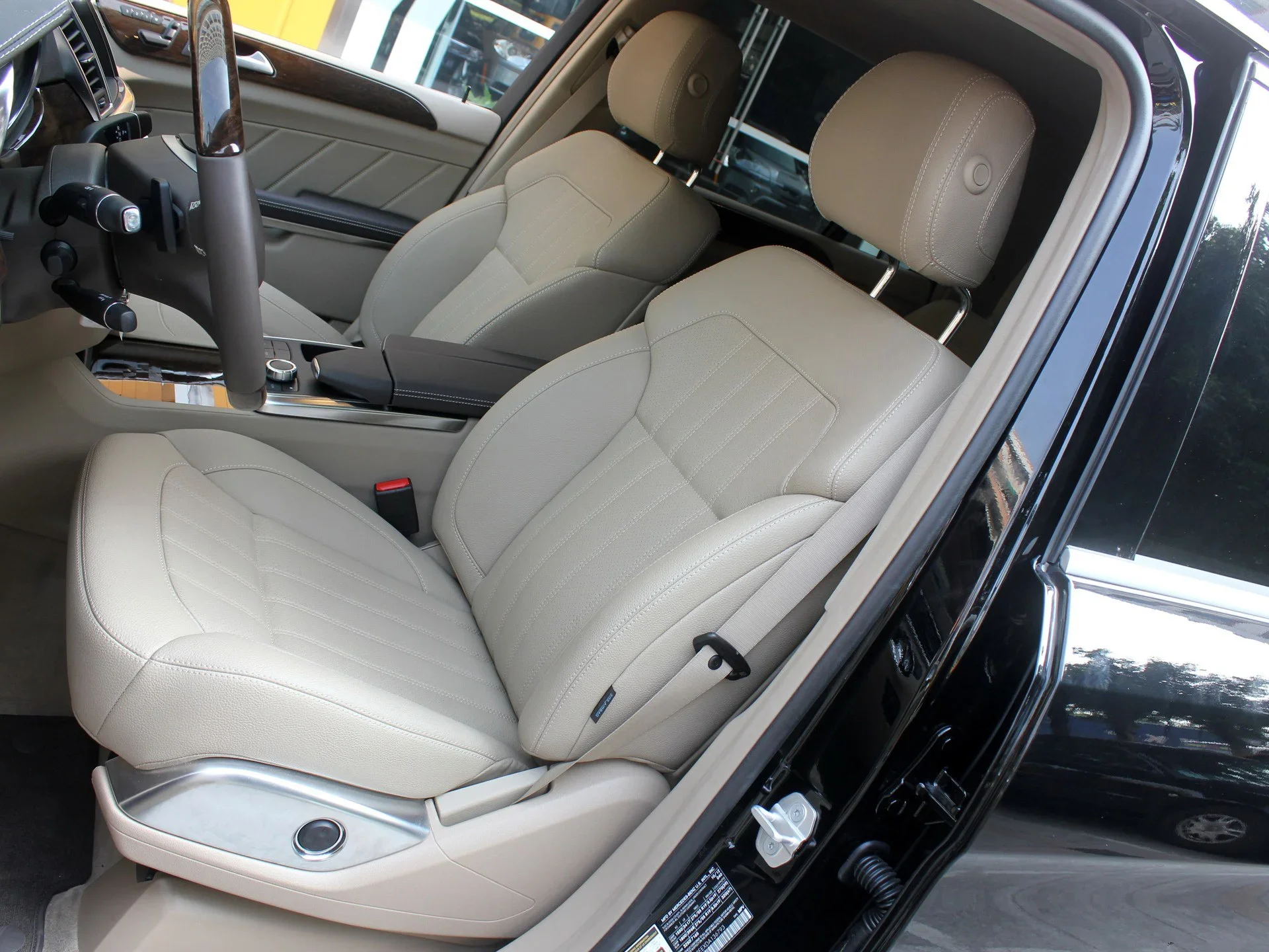 Spezieller Autositzbezug für 7 Sitze, passend für Mercedes Benz GL 2013 2014 2015 2016, PU-Leder Sitzkissen-Schutz, Autositzbezüge – Detail 1
