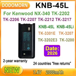 New KNB-45L Rechargeable Battery For Kenwood TK-2200/2206/2207/2212M/2300VP/3200/3202E3/3212L/3302E3/3302UK/3306M3 KNB-45Li/45