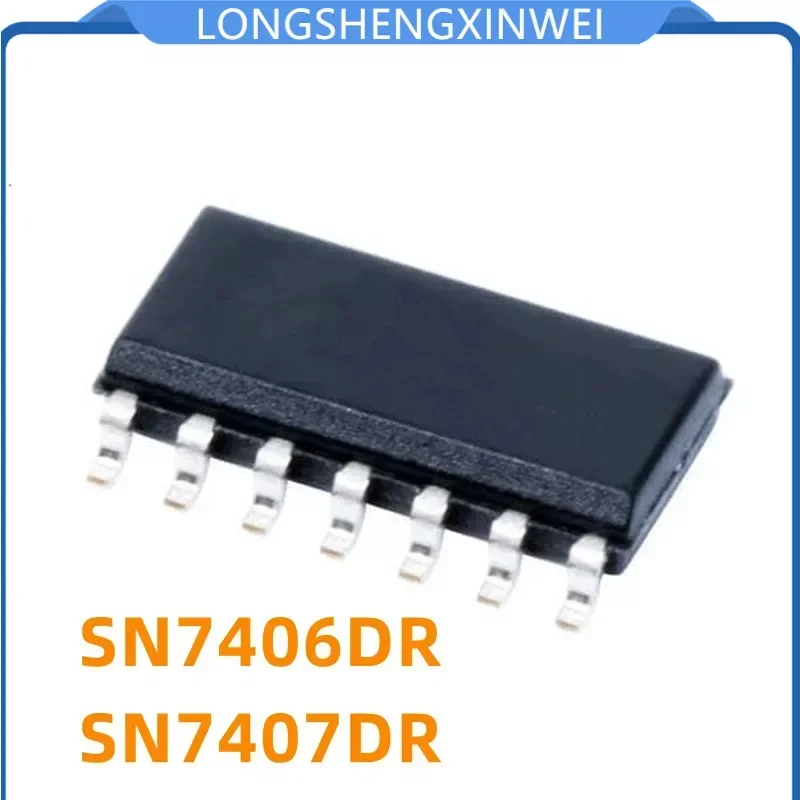1PCS SN7406DR SN7407DR 7406 7407 SOP Chip Logic/inverter/buffer Chip