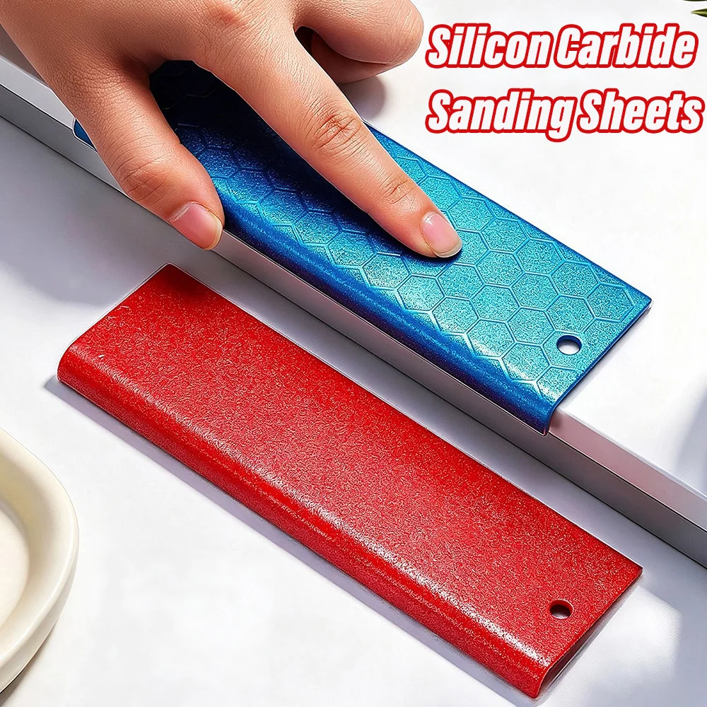 Double Sided Grits Diamond Tile Sanding Pad Hand Polishing Block For Ceramics Marble  Porcelain Rock Slab Edge Chamfering Tool