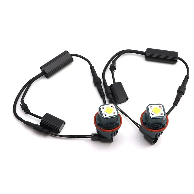 120W Error Free Angel Eye Ring Marker Car Side Light LED Bulb Auto Lamp For BMW X5 series E53 m54 M62 N62 2000-2006