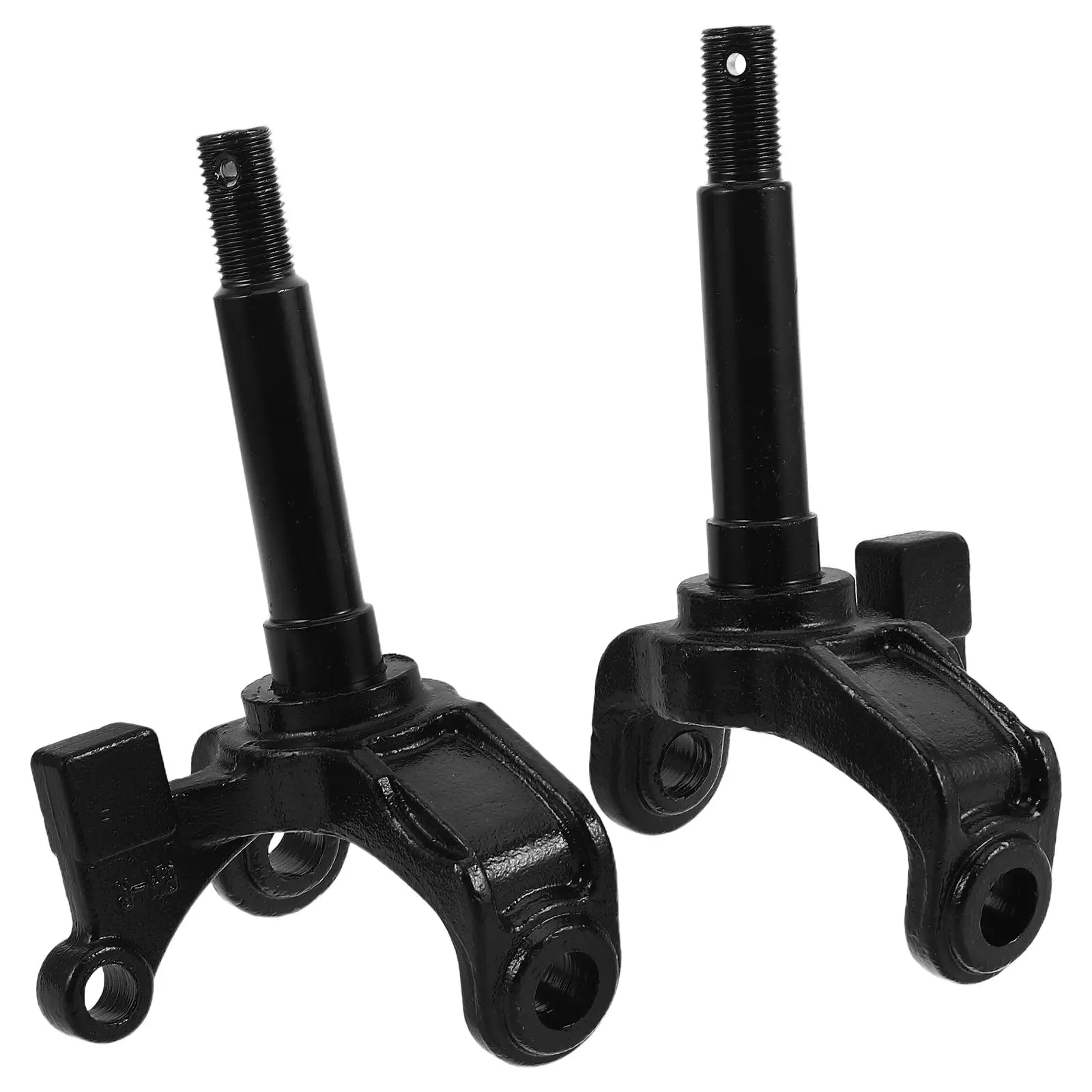 

2Pcs Atv Steering Knuckle Front Suspension Assembly Kart Quad Bike Steering Spindle Flange Hub Flange Replacement