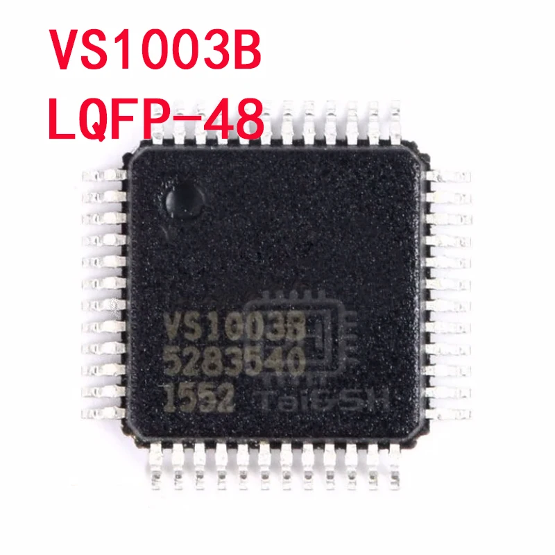 1PCS VS1003 VS1003B VS10038 QFP-48 VS1063A VS1063A-l LQFP48 decoding chip