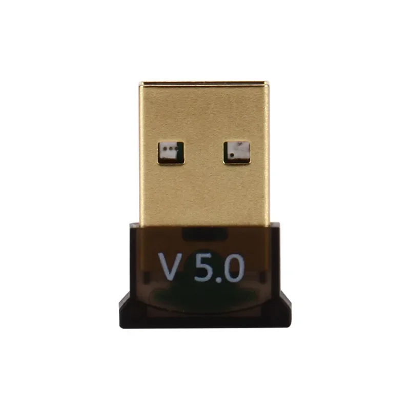 Usb2.0 Bluetooth Adapter Computer Bluetooth Receiver Transmitter Plug and Play Dual-mode Transmission V5.0 Technology