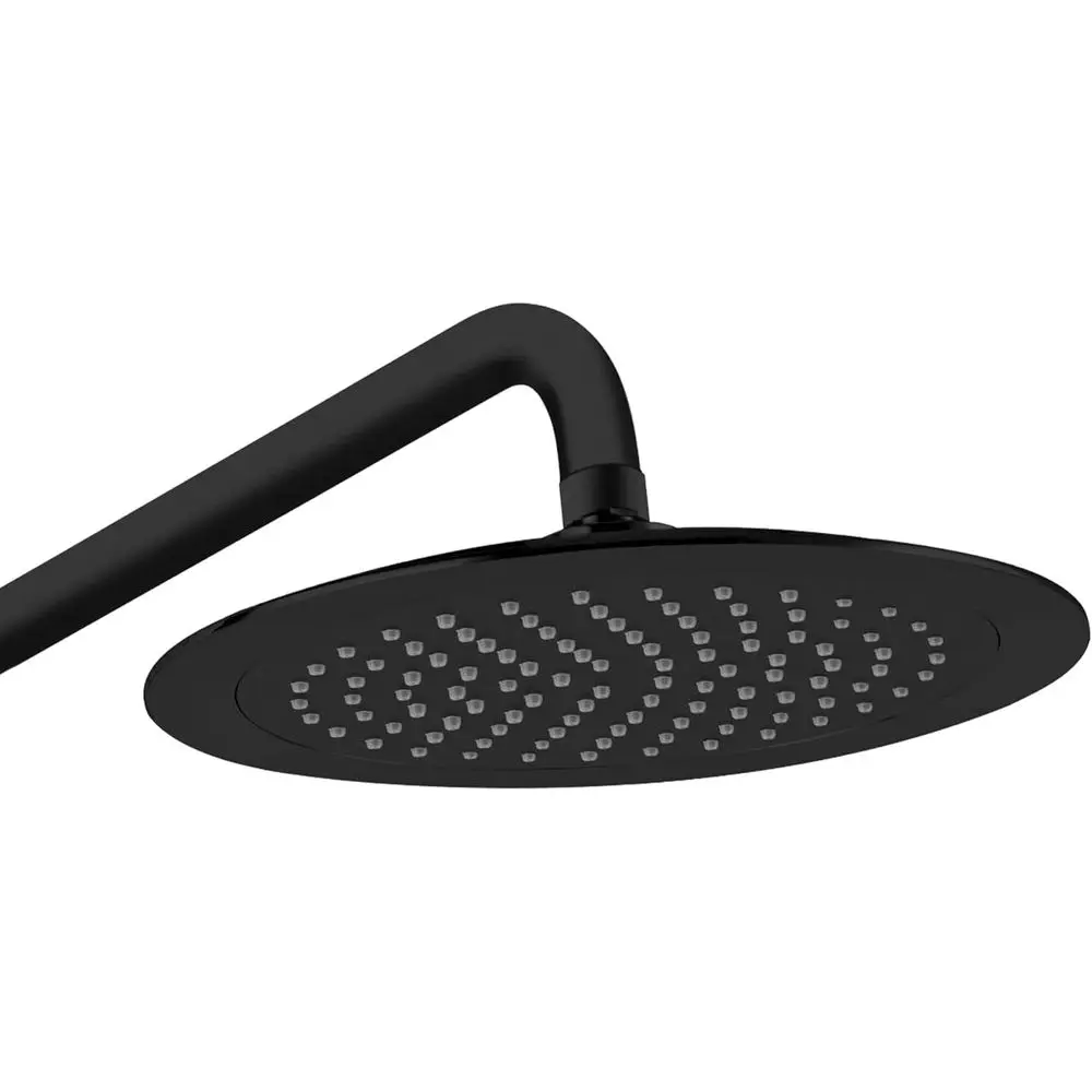 Matte Black 8 Rain Shower with 5-Function Handheld, Sprayer, 3 Body Jets, Slide Bar, 2.5GPM