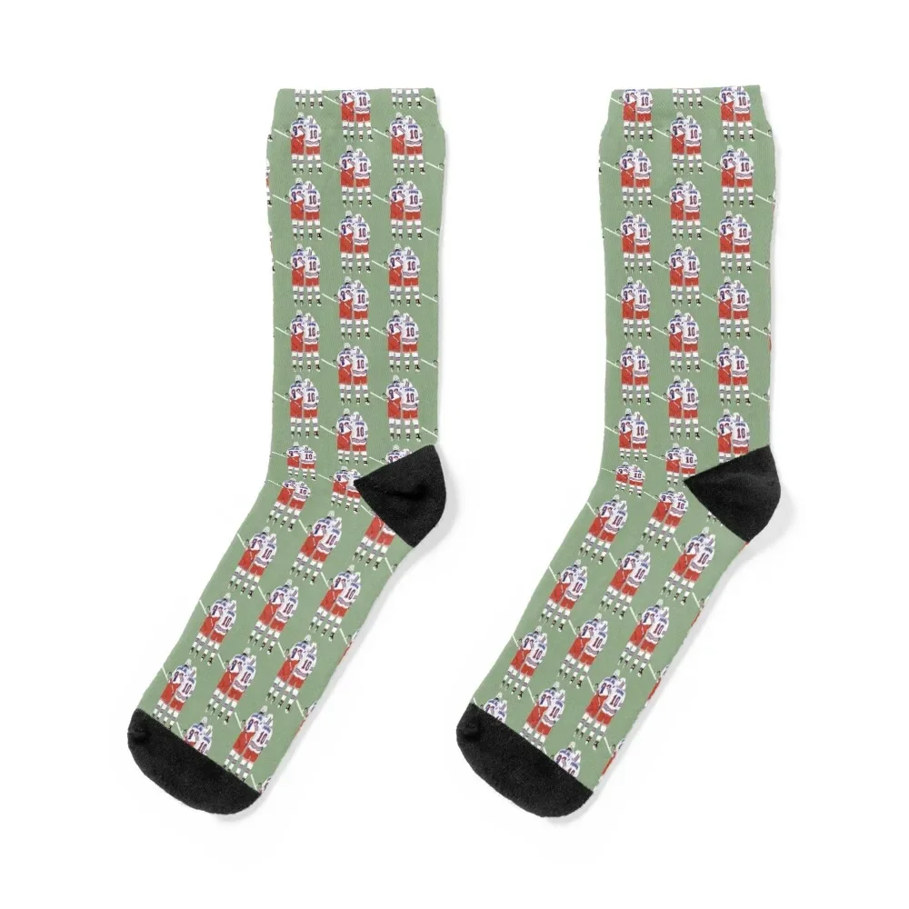 Mika zibanejad and Artemi Panarin Socks christmas stocking luxe cartoon anti-slip Men's Socks Women's