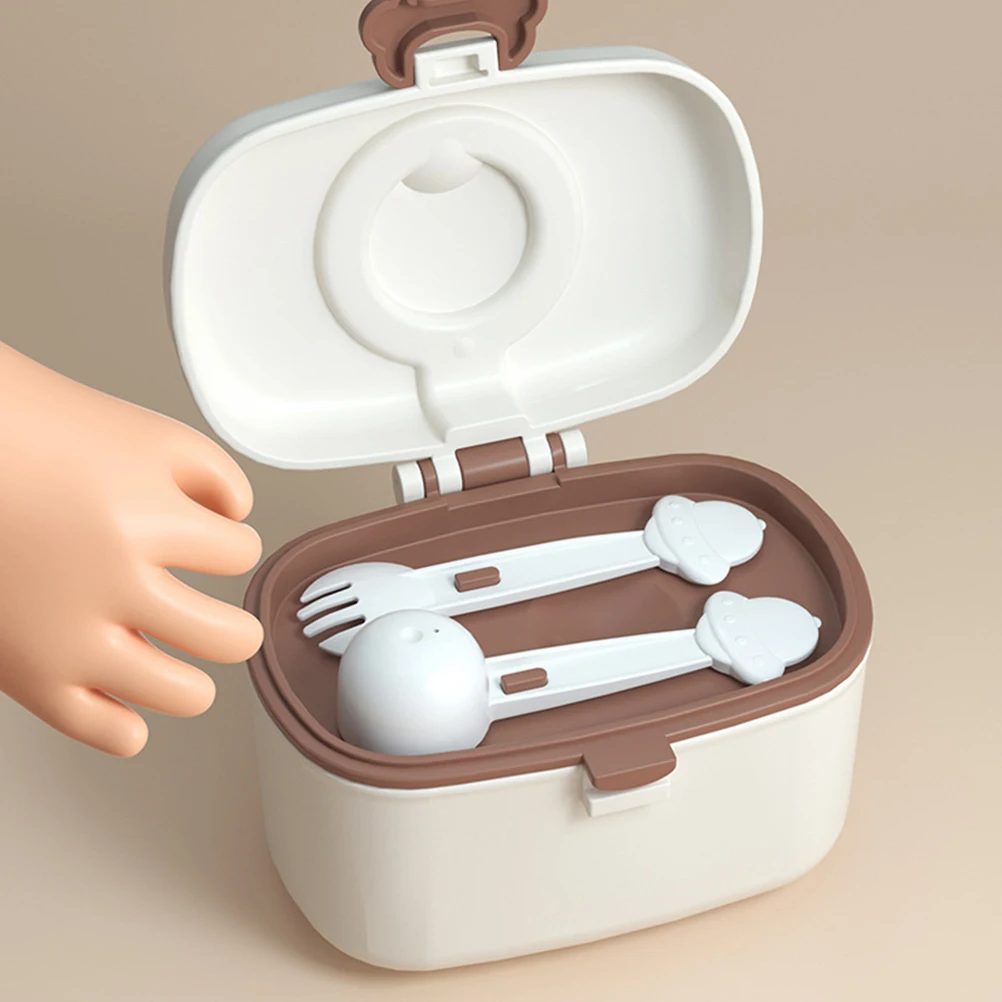 

1 set 1 Set Leak-Proof Baby Formula Storage Box Powder Container Milk Snack Dispenser Travel Portable Food Storage Container