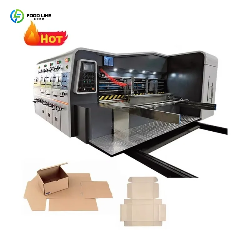Customized Full Auto High Speed Carton Printing Slotting Die Cutting Machine for Making Corrugated Carton Box Machine