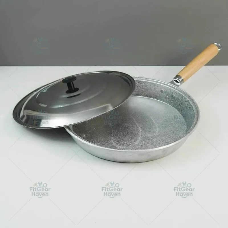Suitable for household non stick pans, wooden handled aluminum pans, thick aluminum flat bottomed frying pans