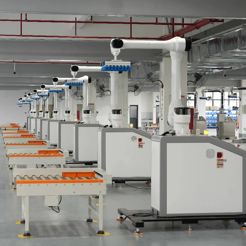 GURKI High-Level Collaborative Palletizing Robot for Bags/Case/Carton Box 20KG Load +0.1mm Accuracy Beverage/Food/Chemical