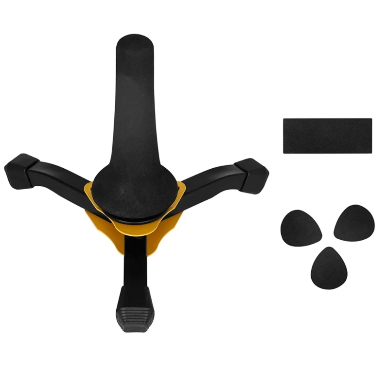 

Портативная подставка для саксофона Yunyun, складная подставка с 3 ножками и держателем для духовых инструментов