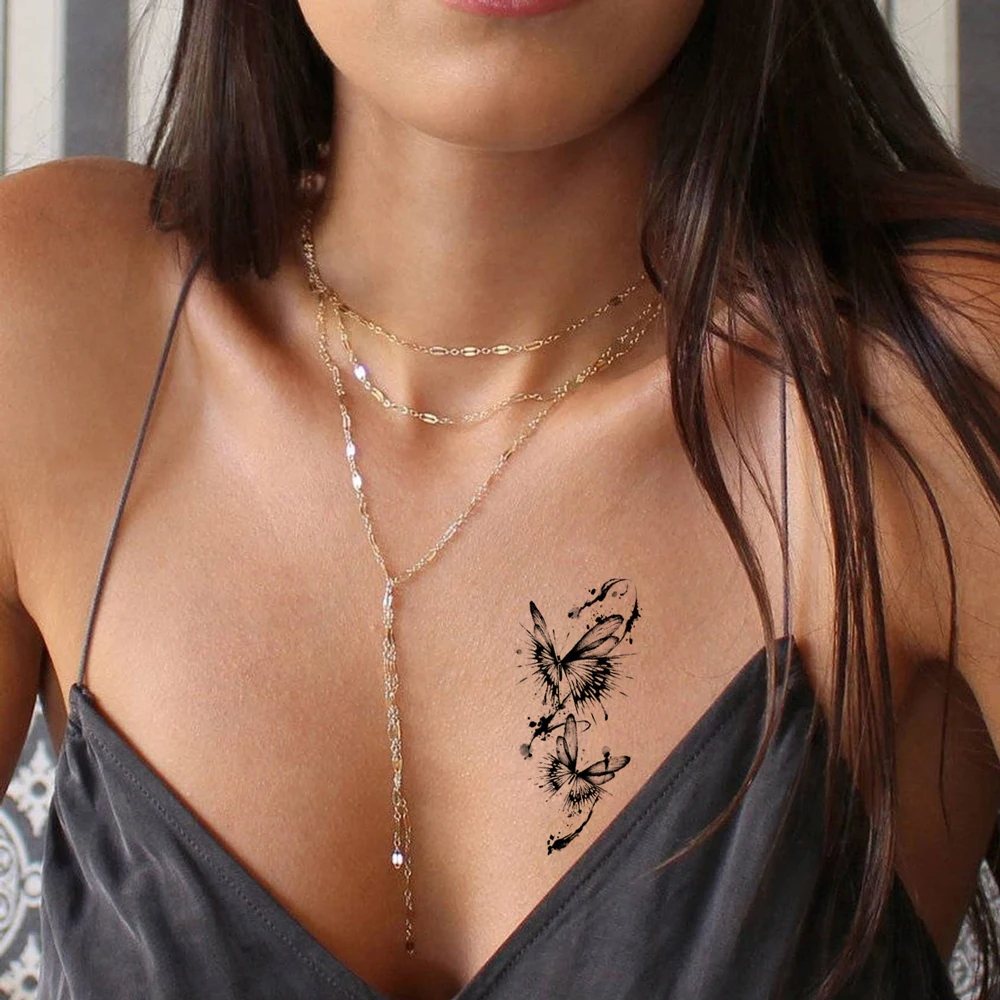30Pcs Small Fake Tattoo for Wo - Body Jewelry Tattoo 评论和价格