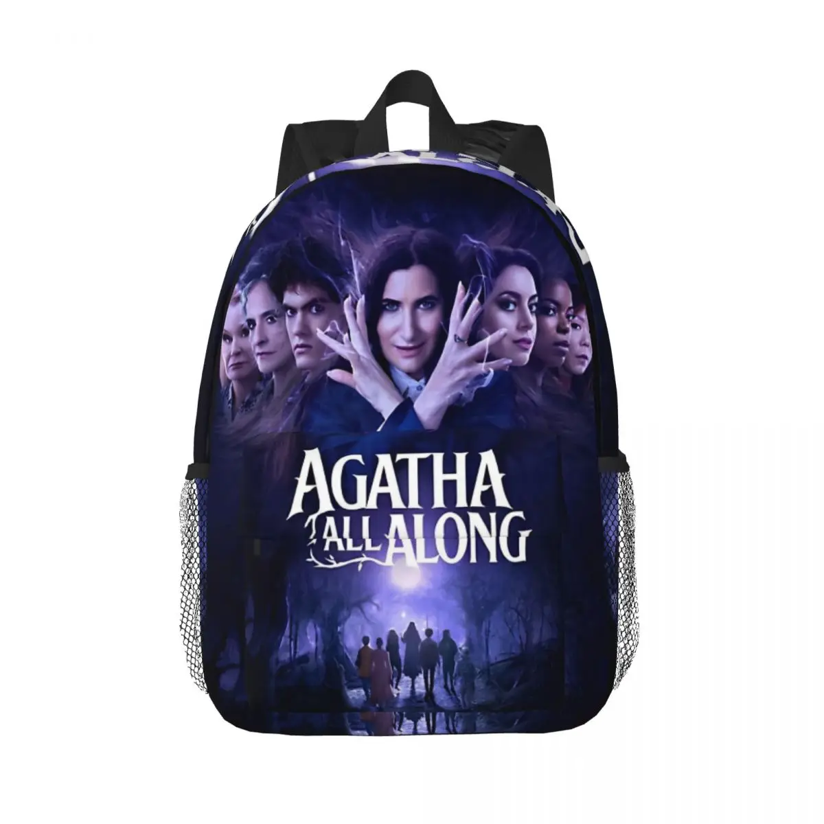 

Agatha All Along Backpacks Teenager Bookbag Students School Bag Travel Rucksack Shoulder Bag