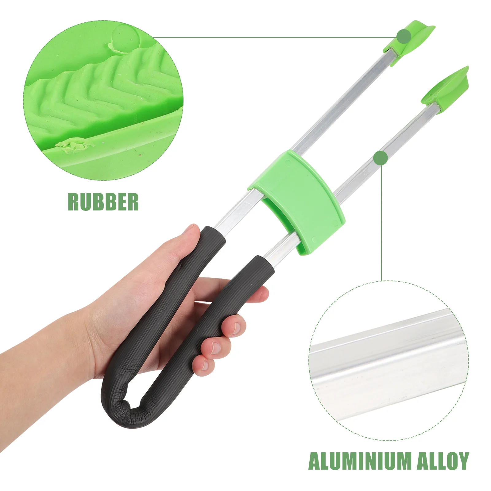 Garbage Grabber Trash Picker Tongs Upper Clip Picking Clips Reusable Major Clamp Folder