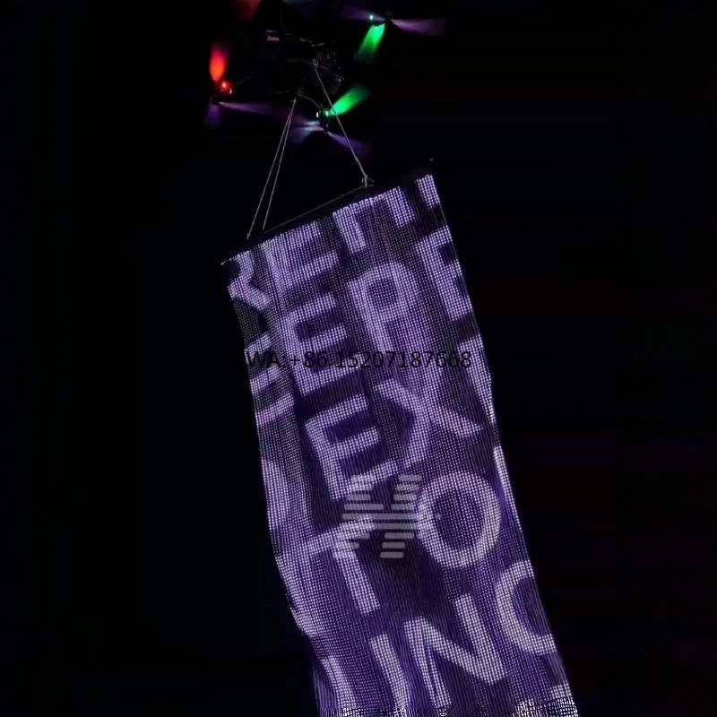 

P15 P20 P25 Show Flying LED Mesh Display Screen