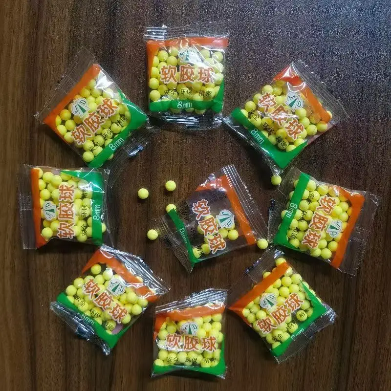 رصاصات كروية مطاطية ناعمة مقاس 7-8 مم #1