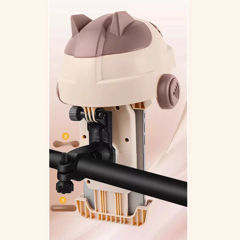 

Waterproof Motorcycle Mobile Phone Holder Cradle Clip Sunshade Navigation Phone Holder Shock Resistant 360 Degree Rotate