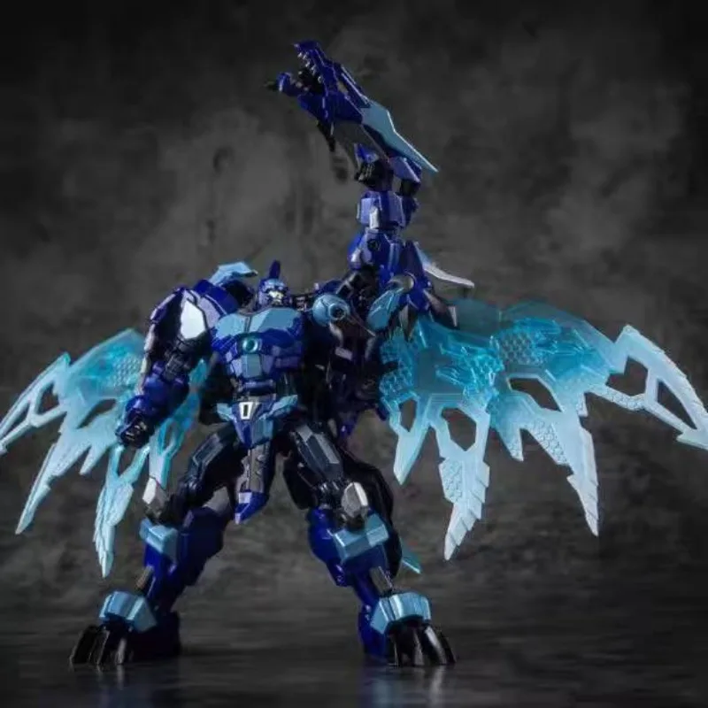 【In Stock】Transformation Toy IF EX42Z EX-42Z Blue Dragon Movable Robot Model Small Scale Model Toy Collection