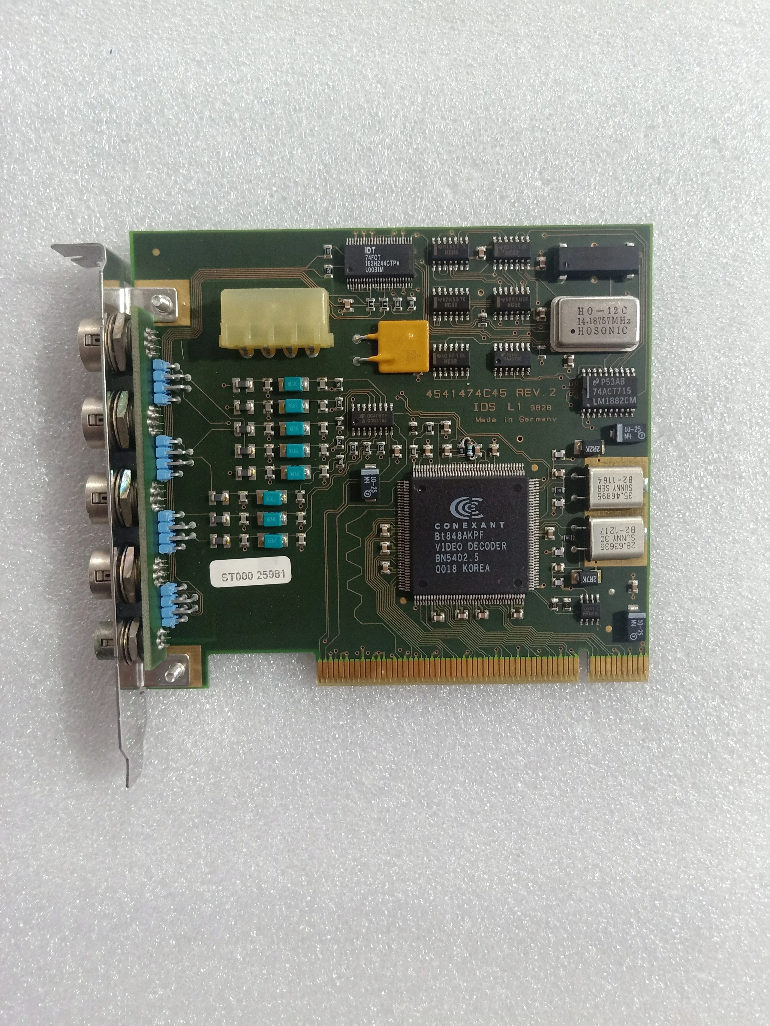 

Плата видеозахвата IDS 454147C45 REV.2