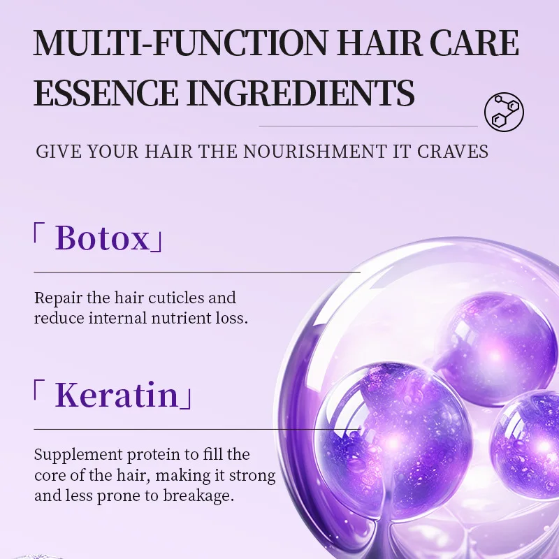 6 ピース/セットサロングレードのケラチンポリッシュ保護セットプロフェッショナルヘアマスクシャンプーコンディショナーエッセンス修復ダメージソフトケアセット