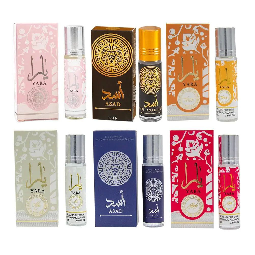 Muestras de Perfume Lattafa Yara de 3,4 oz, fragancia de feromonas de larga duración, Perfumes para hombres y mujeres, Perfume Ard Al Zaafaran Yara