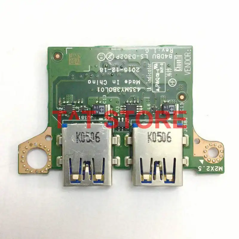 original for Acer Travelmate P648 P645 N15C5 P648-M P648-MG USB BOARD LS-D302P test good free shipping