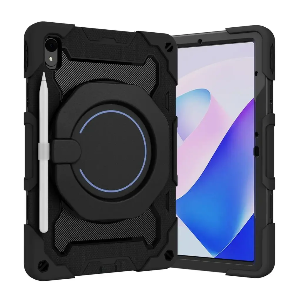 Funda giratoria de armadura para Huawei MatePad 11 11,5 Air SE 10,4, funda con soporte para Honor Pad X8 V8 Pro X9, a prueba de golpes con agarre de