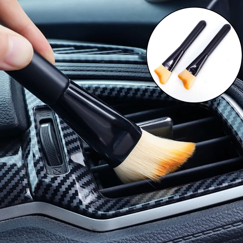 Detailing Cleaning Brush for Car Dashboard Air Outlet Dust Remover Tools Car Office Home Plastic Clean Brushes