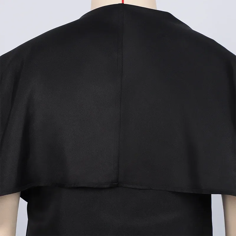 Nueva ropa Retro Medieval europea y americana, abrigo Punk de longitud media para hombre