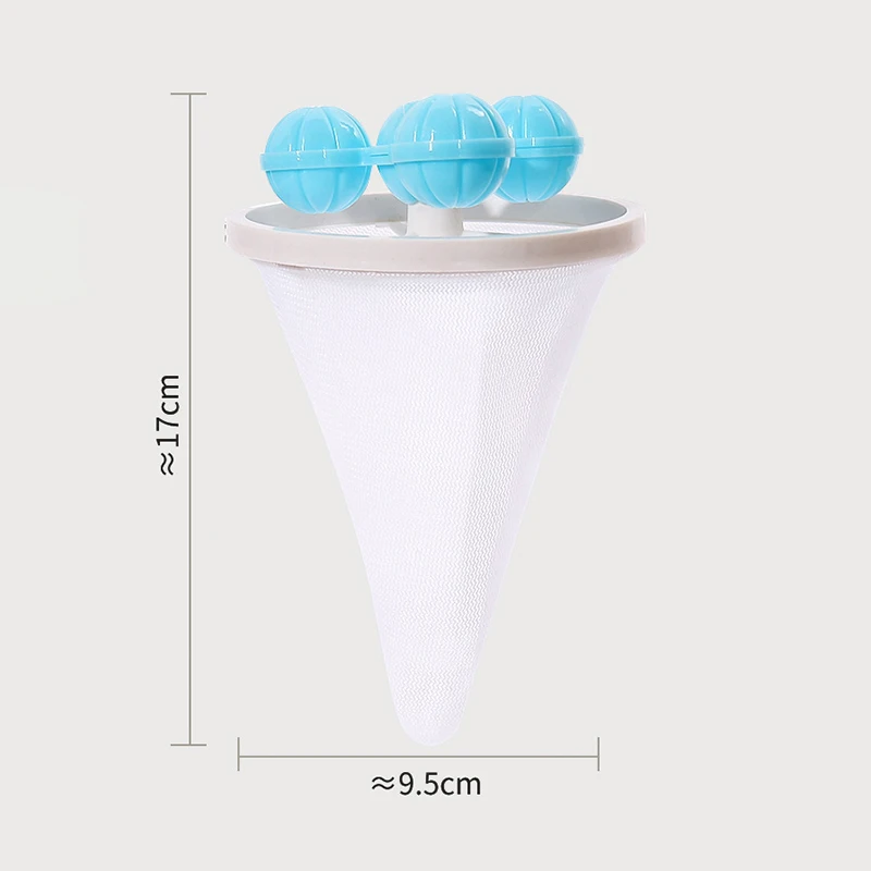 2pc/sets Fliter Net for Washing Machine Catcher Hair Floating Cleaning Filter Bag Lint for Laundry Machine Floating Mesh Bag