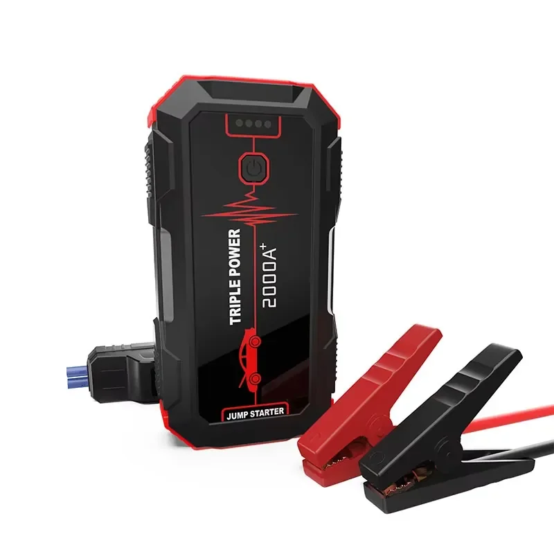 

20000mAh Car Jump Starter Peak Current 2000A Starting 3.0L Car