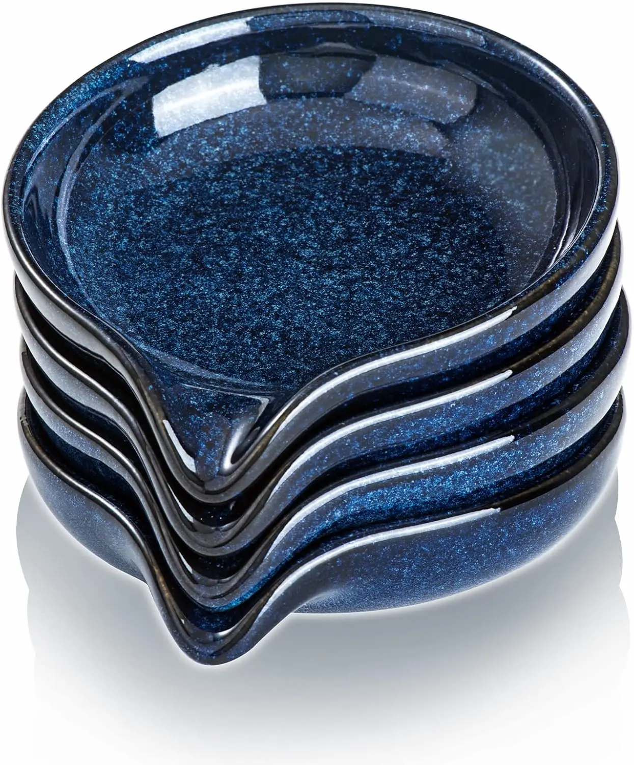 

Ceramic Spoon Rest for Stove Top, Heat Resistant Kitchen Utensil Holder with Groove for Spatula and Cooking Tools, Dishwasher