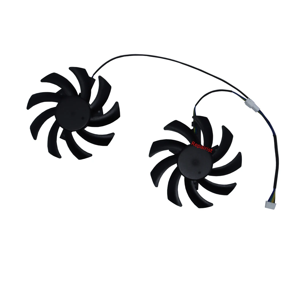 VGA GPU Cooler,Graphics Video Cards Fan,T129215SU,For POWERCOLOR RX 5700 XT 6500XT 6600 6600XT 5700XT 6700 6700XT Fight