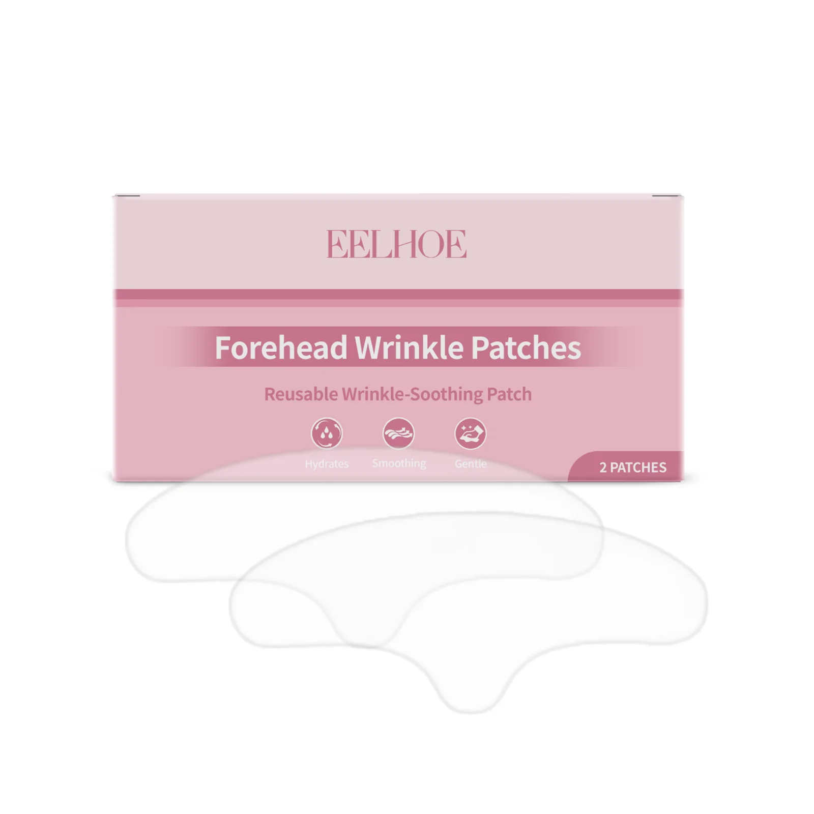 

Forehead patch lifts, tightens, nourishes, moisturizes, hydrates, and reduces wrinkles on the forehead
